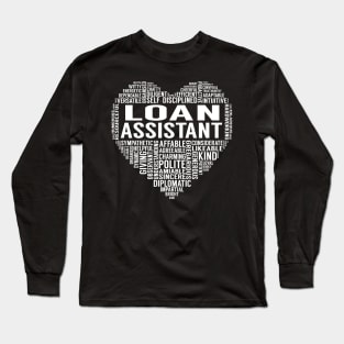 Loan Assistant Heart Long Sleeve T-Shirt